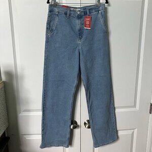 Signature by Levi Strauss Light Blue Straight Leg Jeans